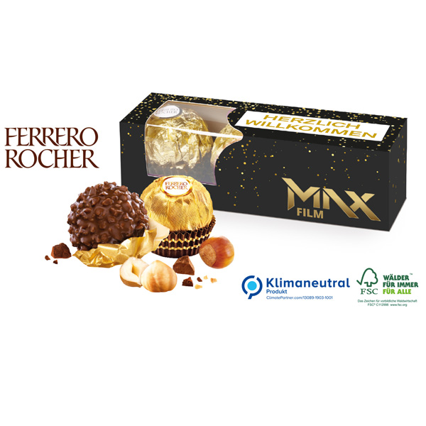 Ferrero Rocher 3er, inkl. 4-farbigem Druck