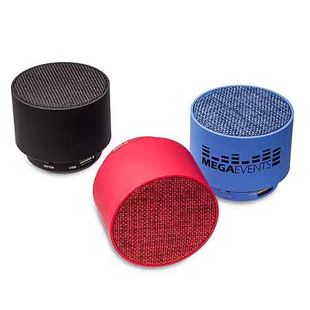 Bluetooth Lautsprecher Textil, inkl. Druck 