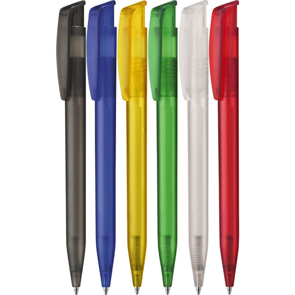 Kugelschreiber uma Penny Frozen, inkl. 4-farbigem Siebdruck 