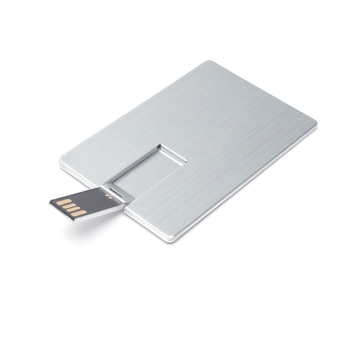 USB Stick "Basic Card Metall", inkl. Druck