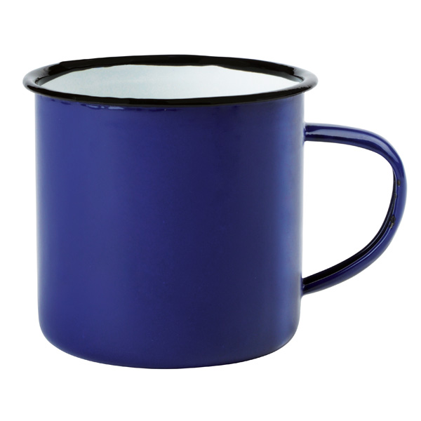 Emaille Becher "Retro Cup",  inkl. Druck