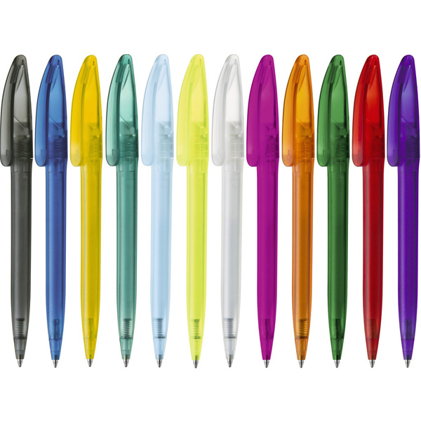 Kugelschreiber uma Twist Frozen, inkl. 1-farbigem Siebdruck 