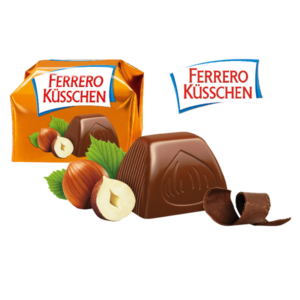 Ferrero Küsschen 1er, inkl. 4-farbigem Druck