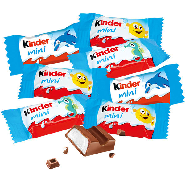 Kinder-Schokolade "Mini", inkl. 4-farbigem Druck 