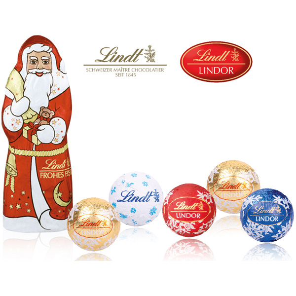3D Weihnachts-Container Lindt, inkl. 4-farbigem Druck