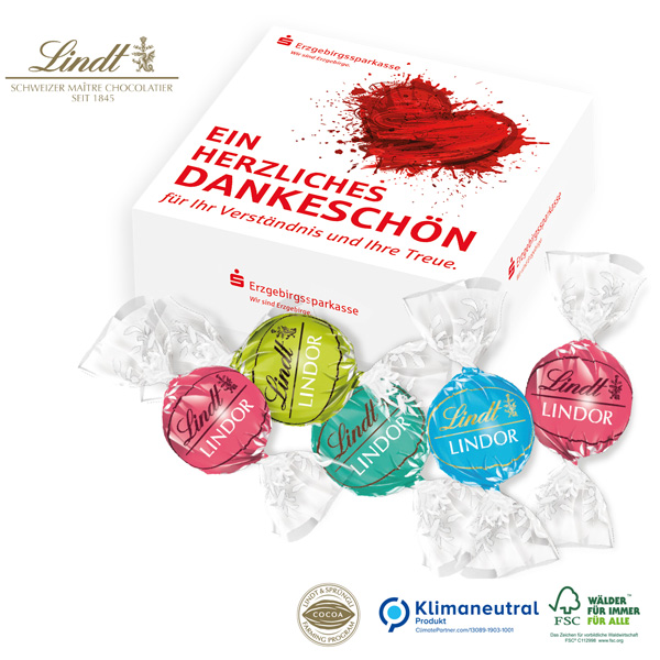 Lindor-Präsent "Frühling & Sommer", inkl. 4-farbigem Druck