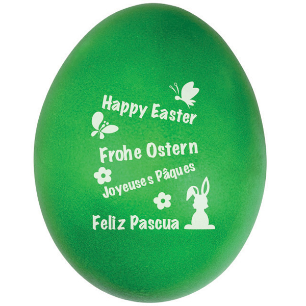Happy Egg Frohe Ostern, inkl. 1-farbigem Druck