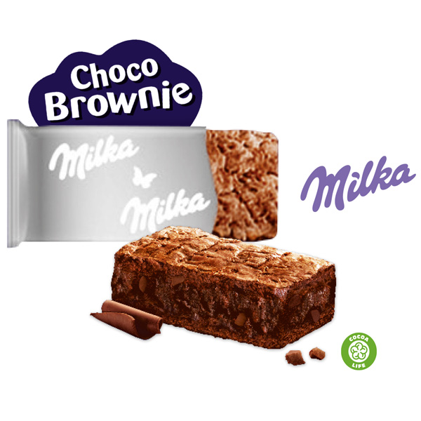 Milka Choco Brownie, inkl. 4-farbigem Druck