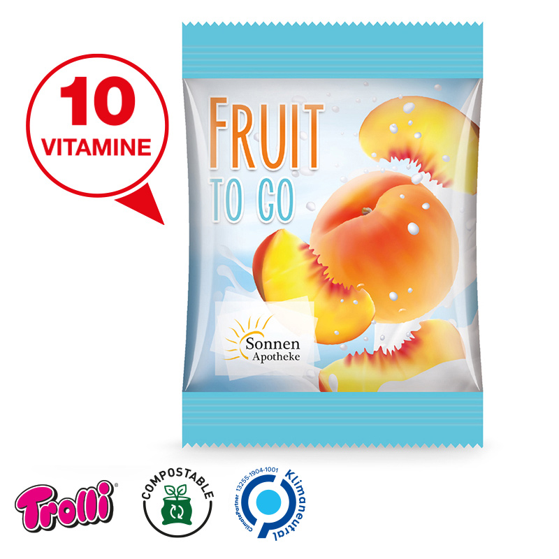 Vitamin Fruchtgummi Minitüte 15 g, inkl. 4-farbigem Druck