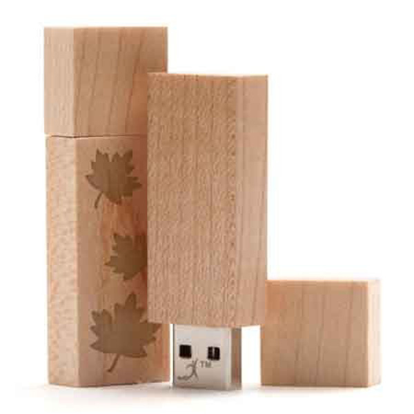 USB Stick "Holz", inkl. Druck