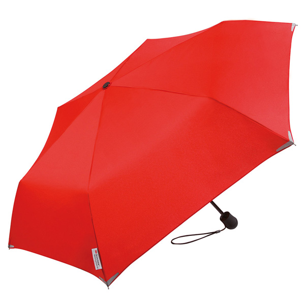 Schirm mit LED-Leuchtkopf, 3-farbig bedruckt