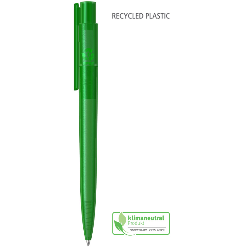 uma Recycled Pet Pen Pro frozen Kugelschreiber, inkl. Druck