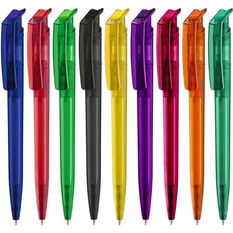 uma Recycled Pet Pen transparent Kugelschreiber, inkl. Druck