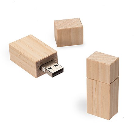 USB Stick "Timber Kiefer", inkl. Druck