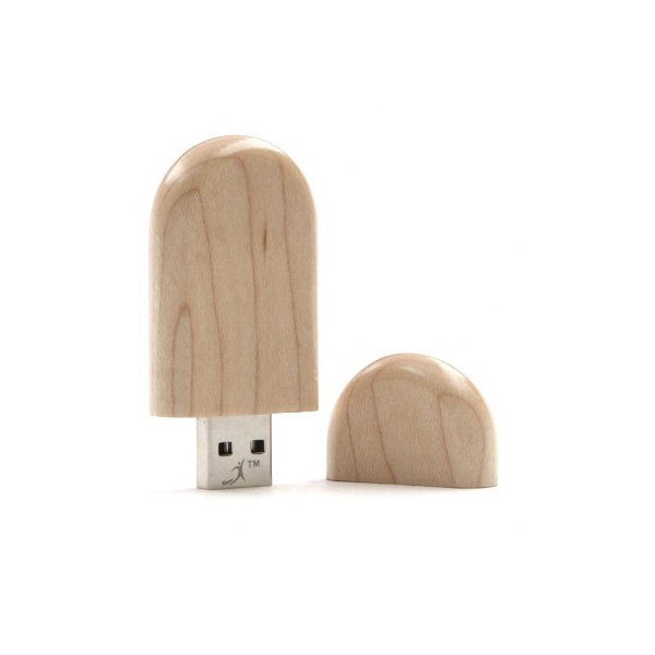 USB Stick "Holz Trailer", inkl. Druck