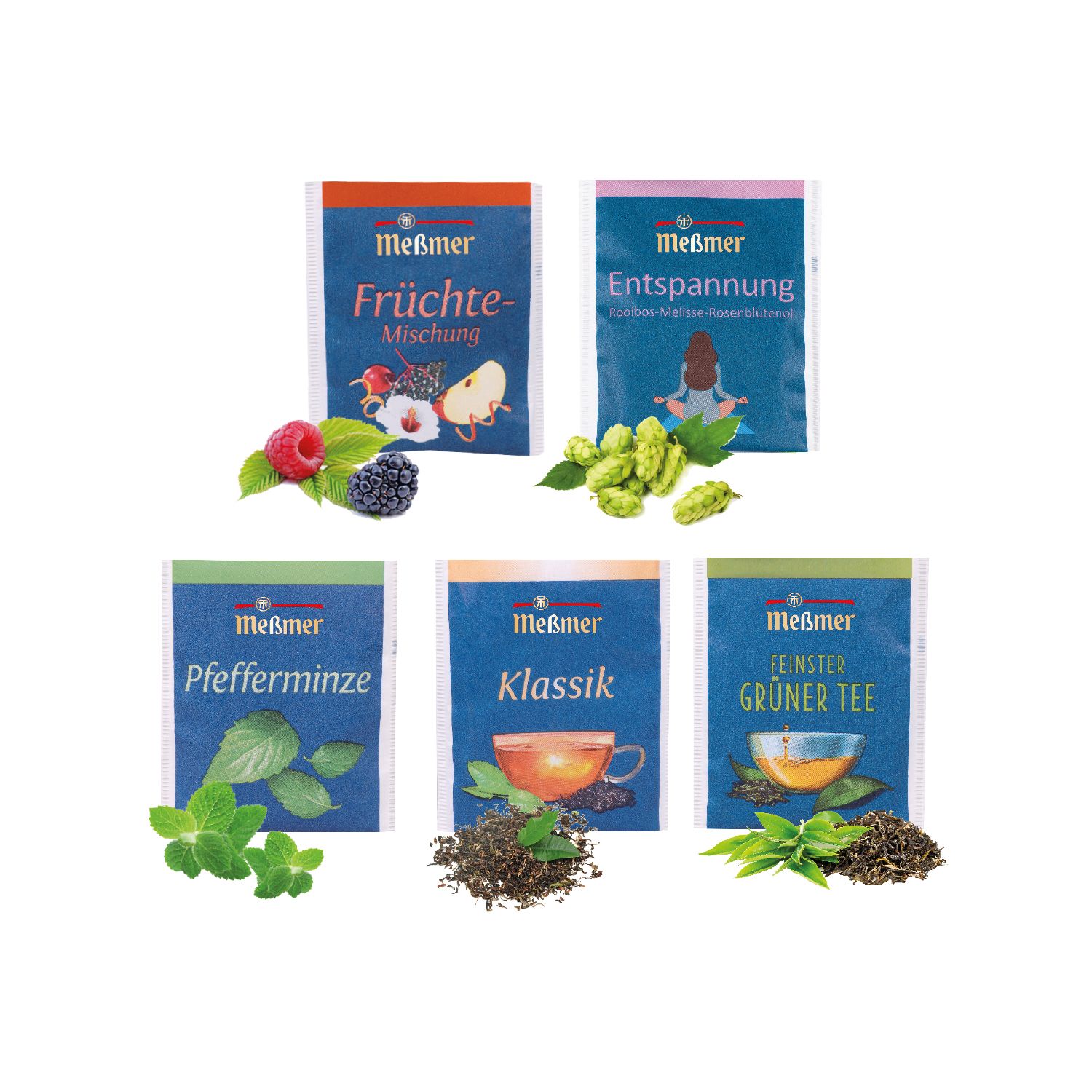 Premium-Tee Meßmer in der Werbebox, inkl. 4-farbigem Druck