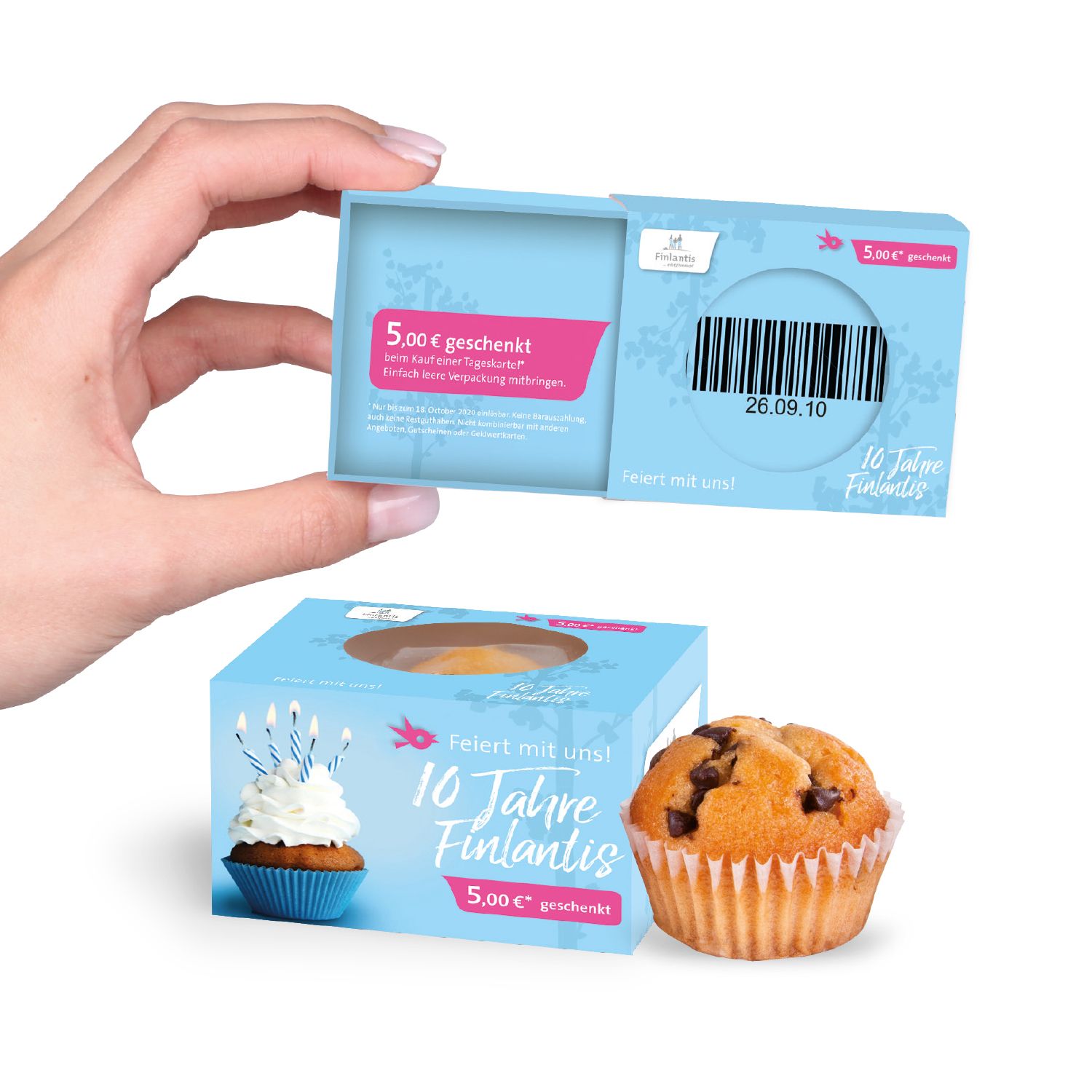 Mini Muffin „Trend“, inkl. 4-farbigem Druck