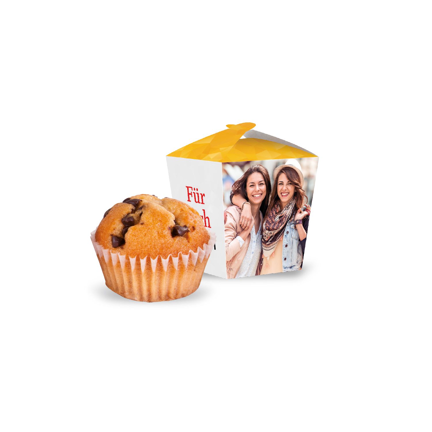Muffin „Mini“ in Promotion Verpackung, inkl. 4-farbigem Druck
