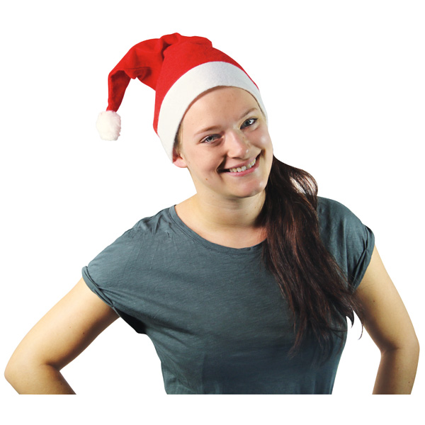 Weihnachtsmann-Mütze "Happy Hat", inkl. Druck