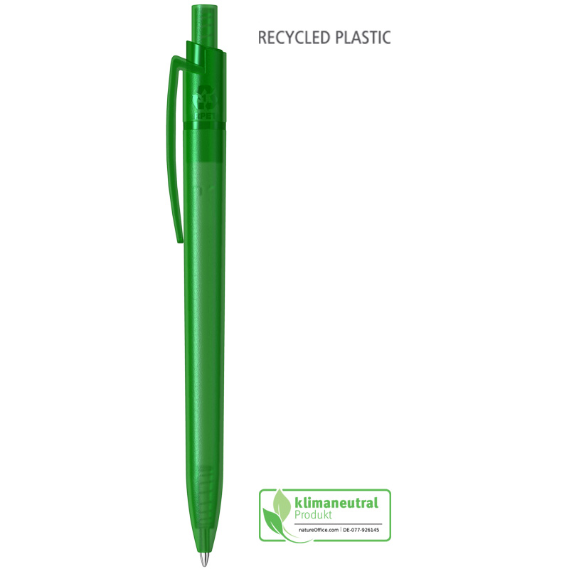 uma Recycled Pet Pen Step frozen Kugelschreiber, inkl. Druck