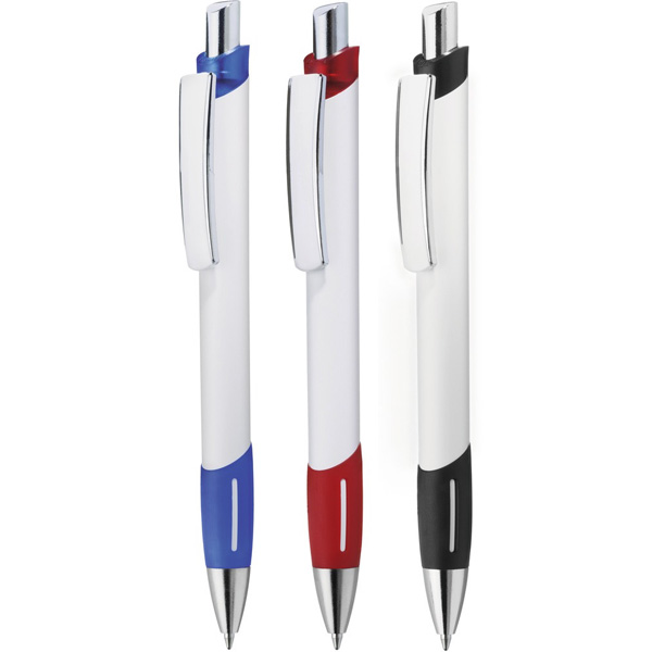 Kugelschreiber uma Stripe SI, inkl. 1-farbigem Siebdruck 