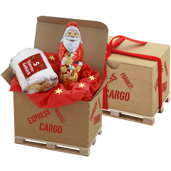 Cargo-Weihnachtsbox, inkl. Druck 