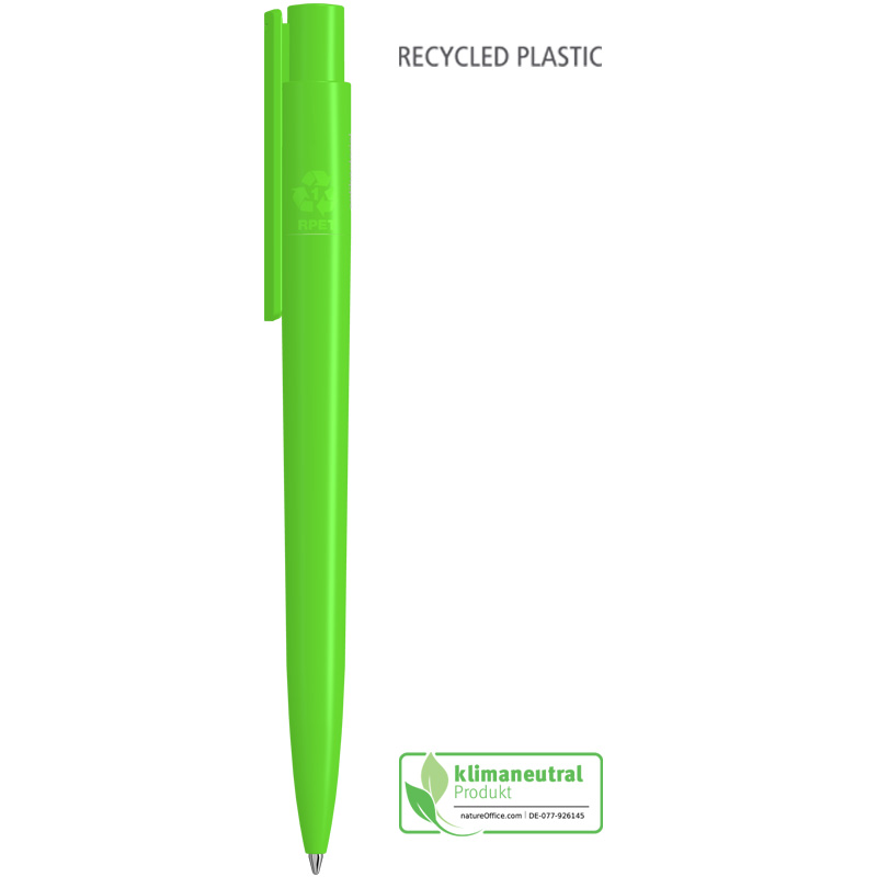 uma Recycled Pet Pen Pro antibacterial Kugelschreiber, inkl. Druck