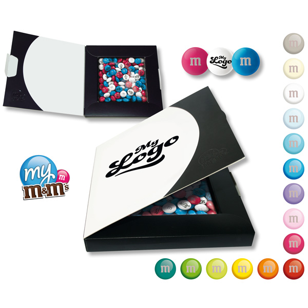 My M&M's Premium Promotion Box 80g, inkl. 4-farbigem Druck