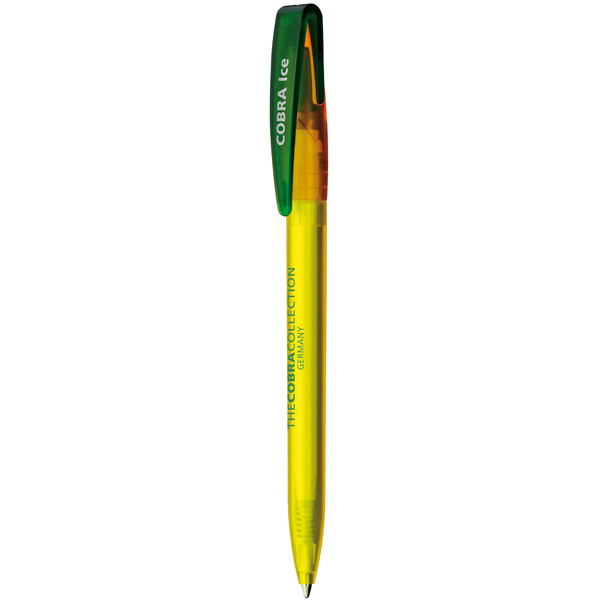 Kugelschreiber Klio-Eterna COBRA Ice, 4-farbig bedruckt