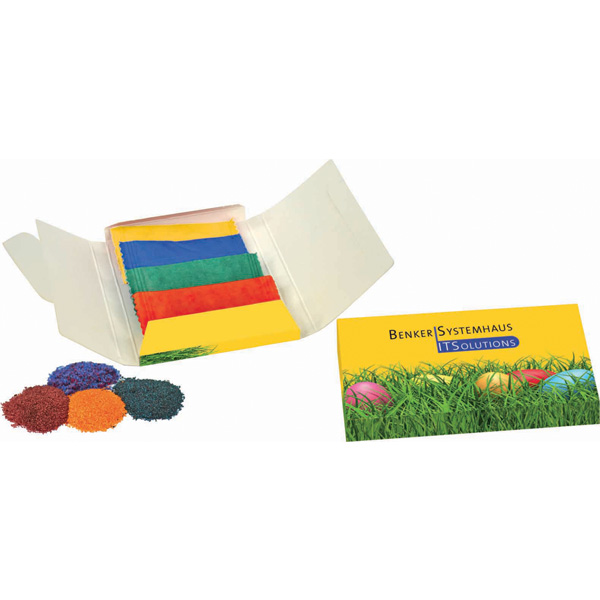 Eierfarben-Päckchen, inkl. 4-farbigem Druck 