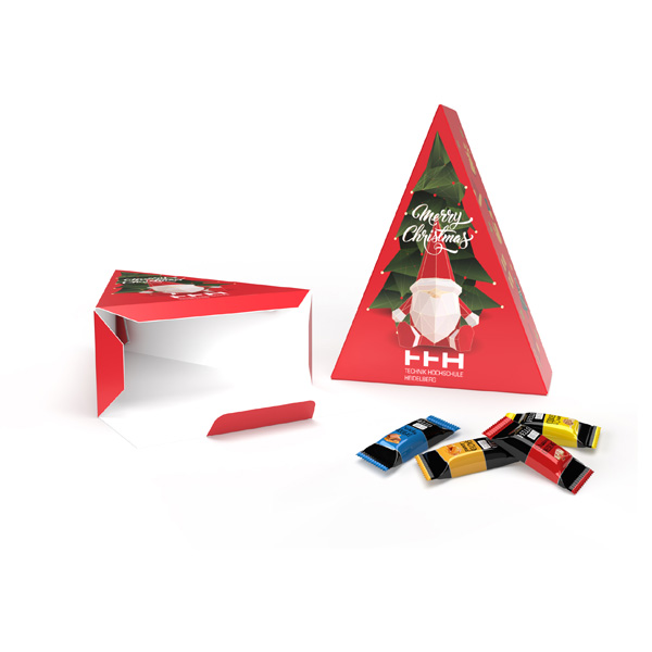 Lindt HELLO Mini Sticks Weihnachtsbaum, inkl. 4-farbigem Druck