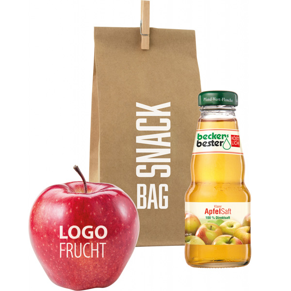 Logo Frucht Juice Bag, inkl. Druck