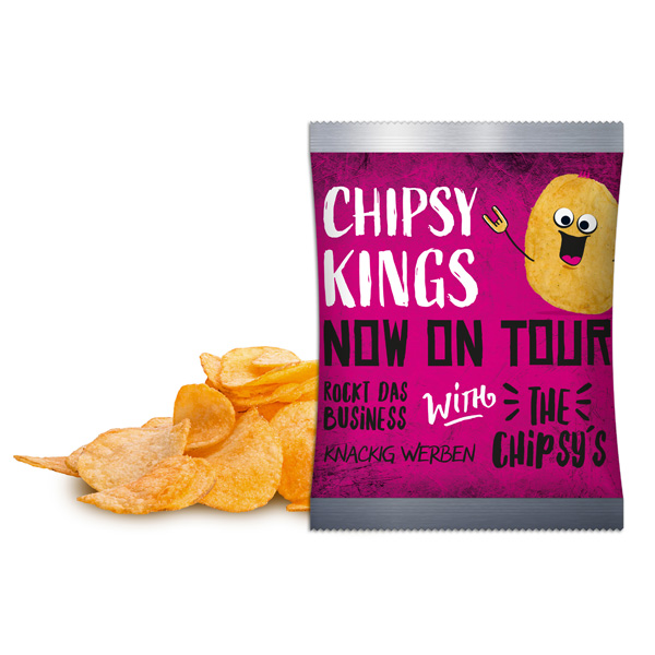 Jo Chips im Werbetütchen, inkl. 4-farbigem Druck