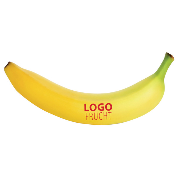 Logo Frucht Banane, inkl. 1-farbigem Druck