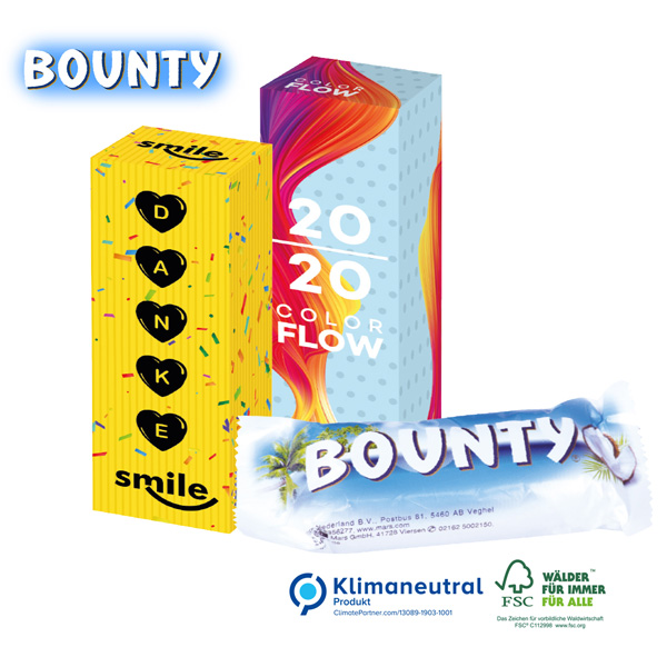 Bounty Mini, inkl. 4-farbigem Druck