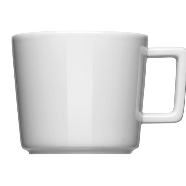 Mahlwerck Office Kaffeetasse mit Untertasse, Transferdruck Volldekor 4c HighLevel