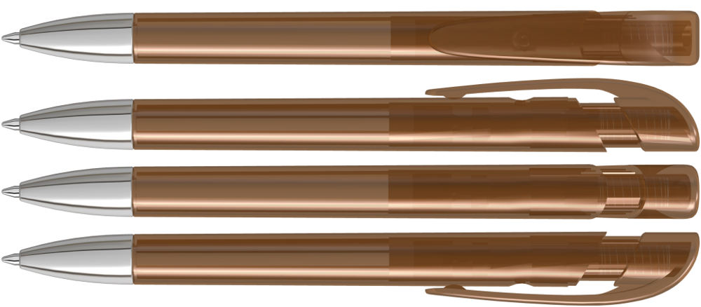 YES transparent SI, braun