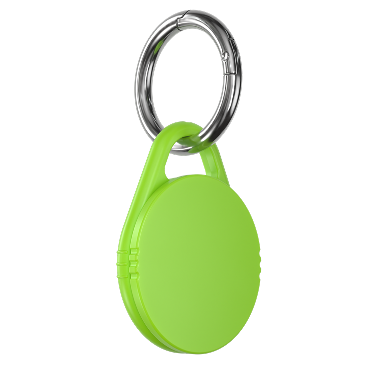 Schlüsselanhänger RITTER-CLICK DESIGN M mit Metall-Karabiner - grün