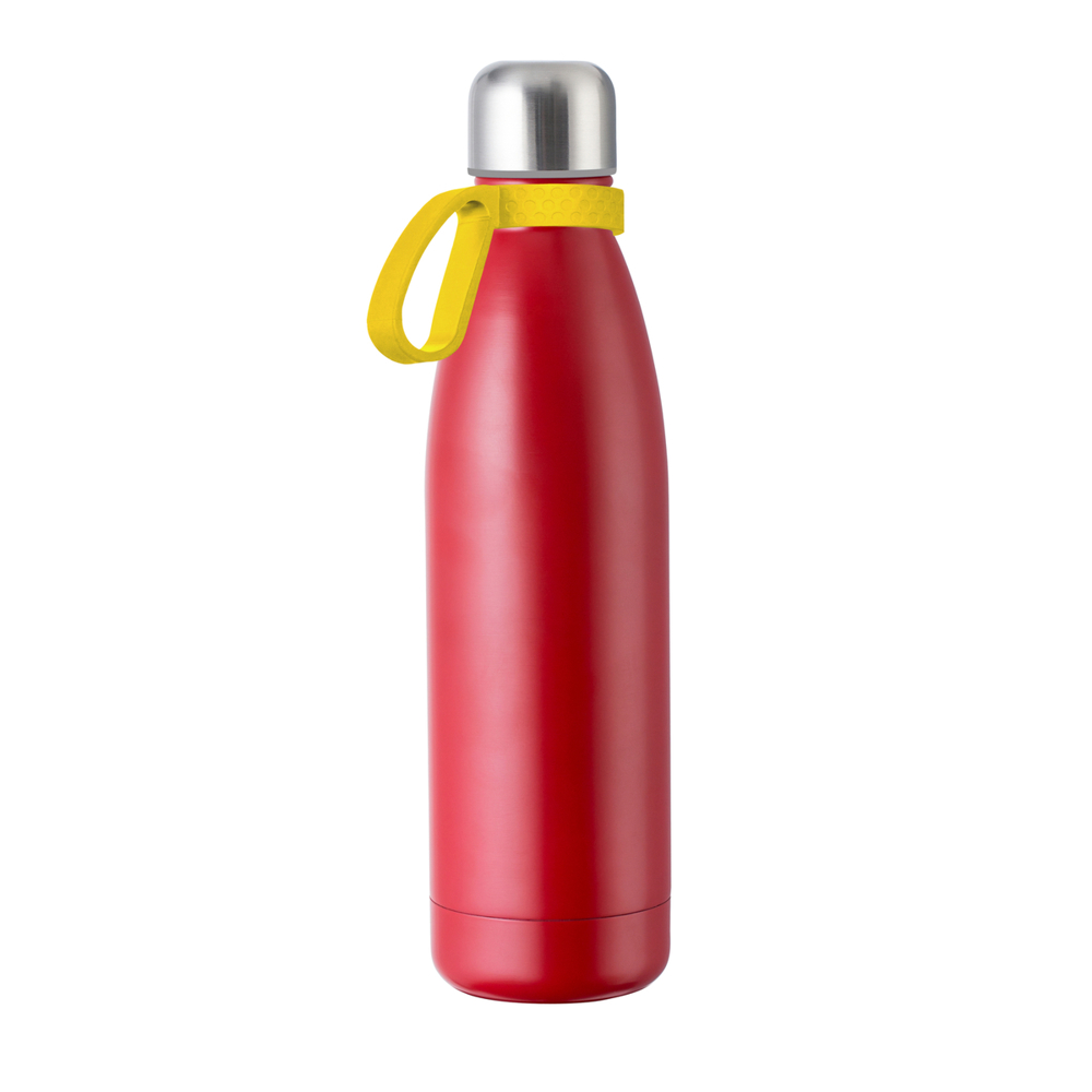 Trinkflasche RETUMBLER-myTOULON - gelb, rot
