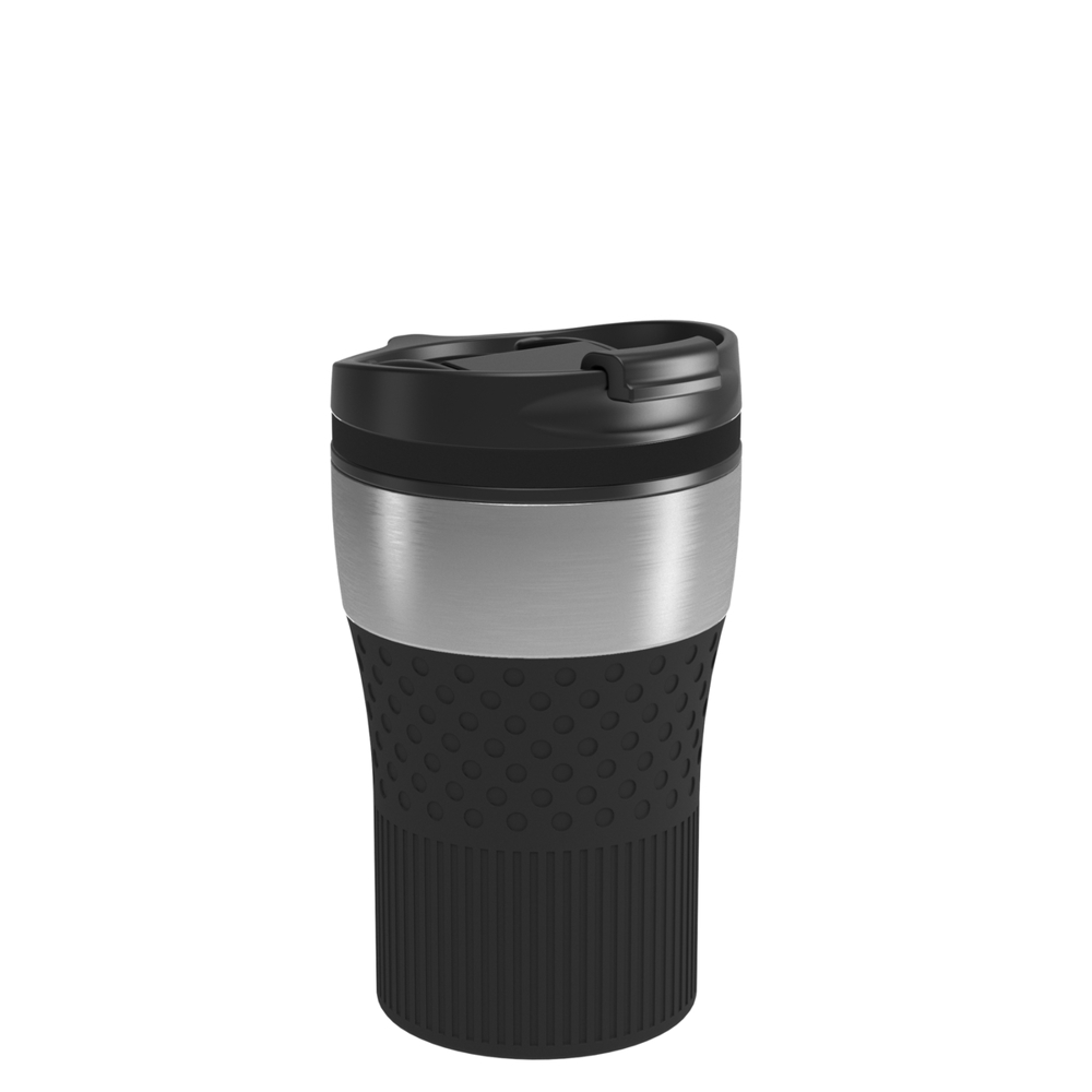 Thermobecher RETUMBLER-BAYAMO CORPORATE - silber, schwarz