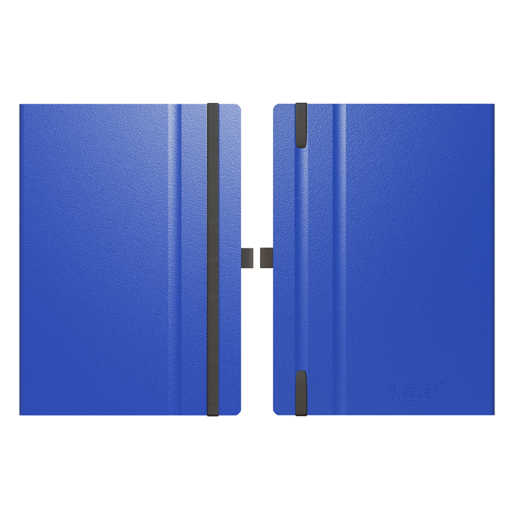 BIC® Partner A5 Hard Cover - Blue Navy Lined Paper