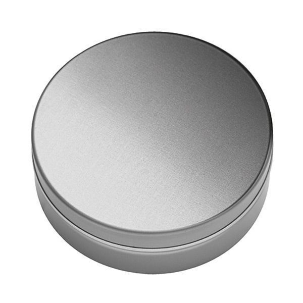 XS-Taschendose mit XS-Bären Company-Fruchtbonbons - silber-matt