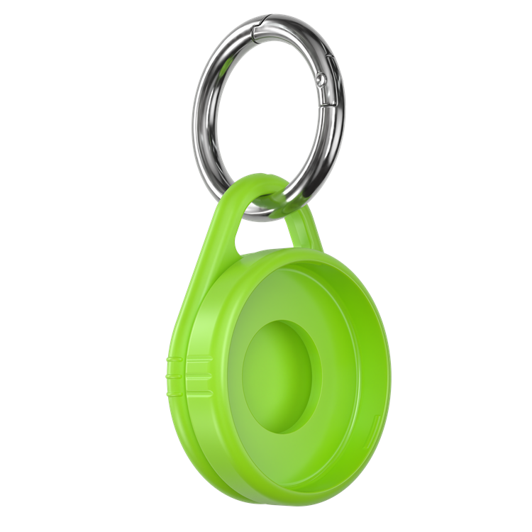 Schlüsselanhänger RITTER-CLICK TRACKING M mit Metall-Karabiner - grün