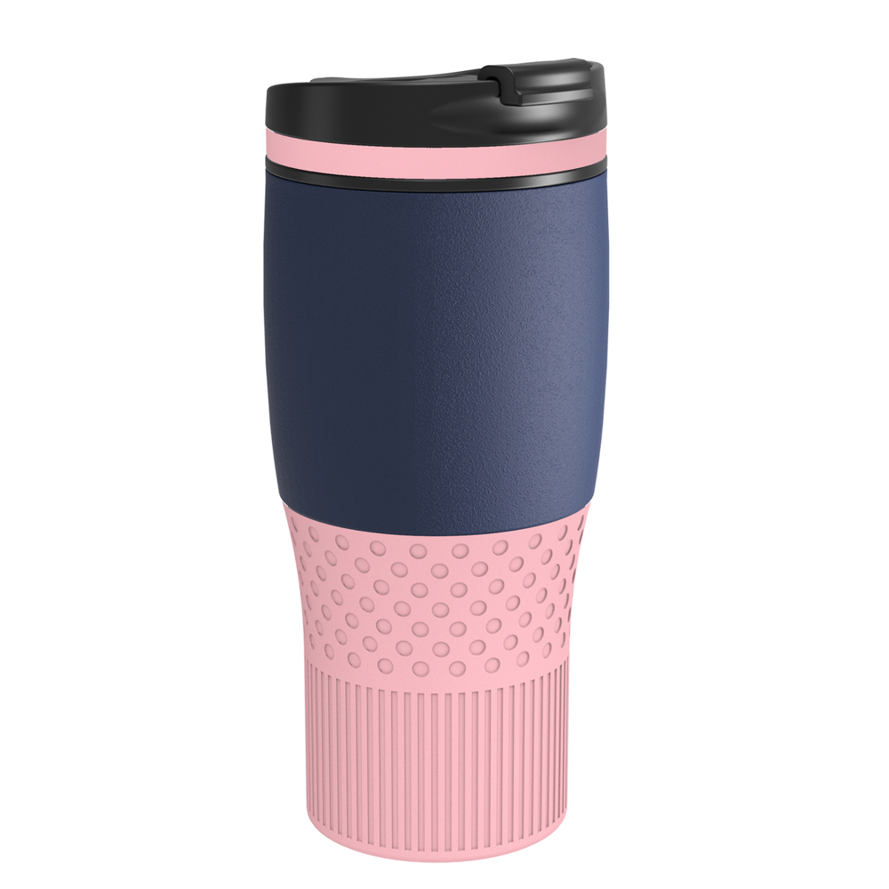 Thermobecher RETUMBLER-myBAYAMO GRANDE II - hellmagenta, rose, marineblau