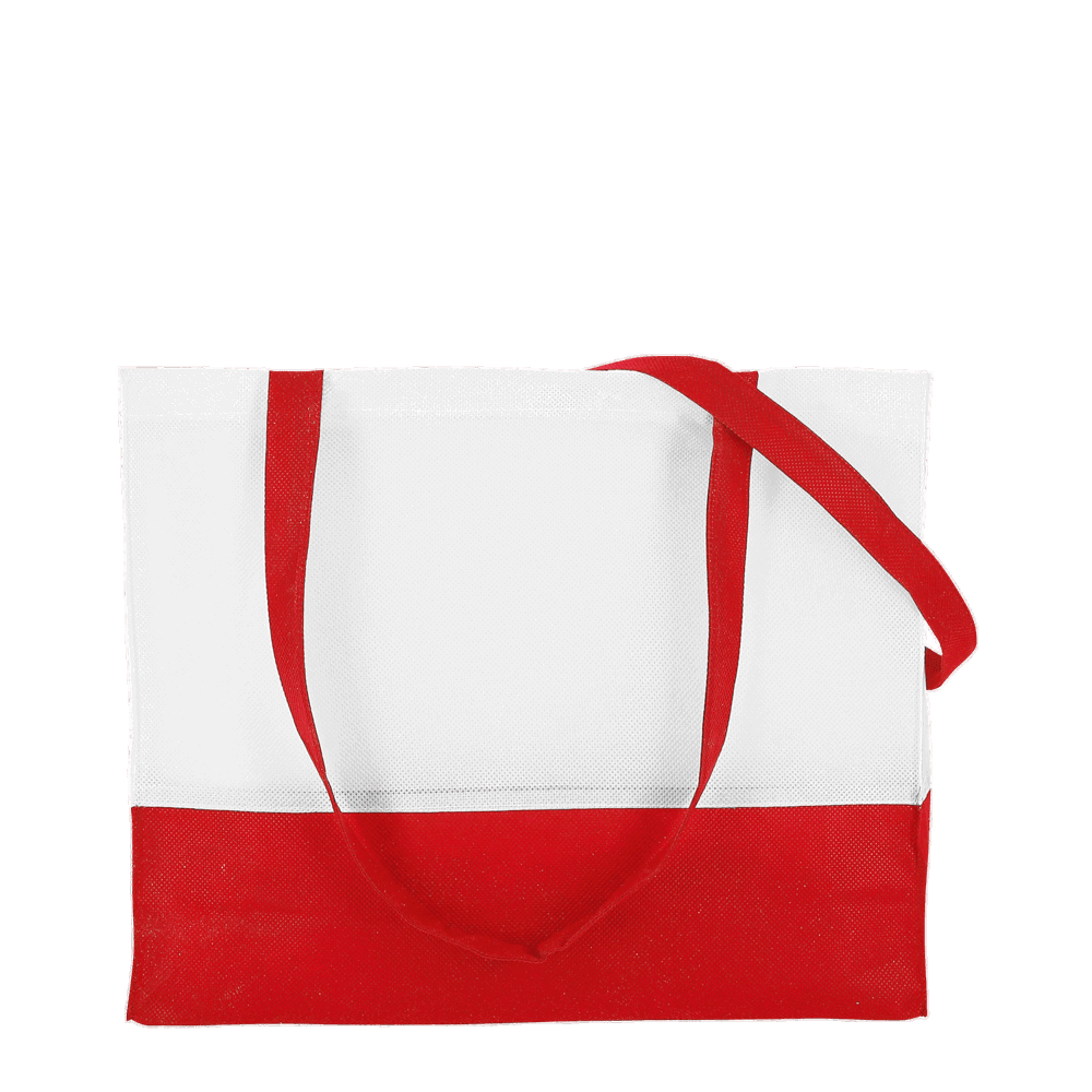 PP-Tasche - City-Bag 1 - weiß/rot