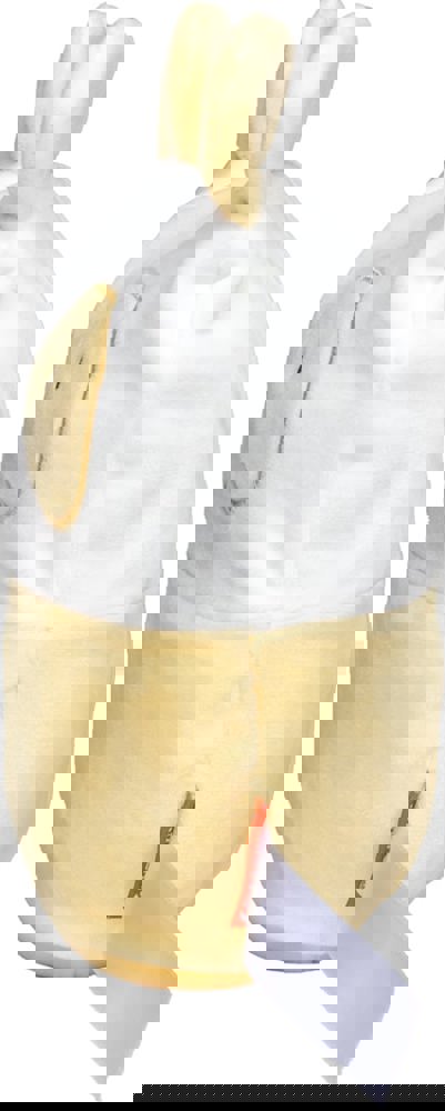 Panda für Wärmekissen, gelb, one size