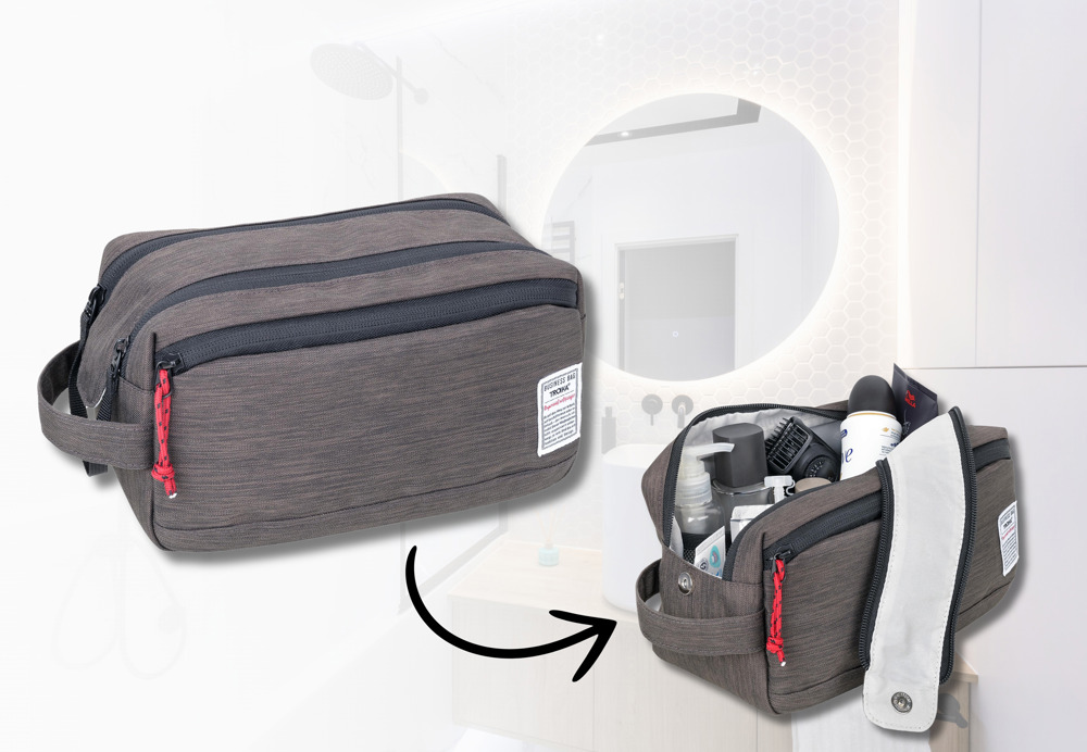 TROIKA Kulturbeutel BUSINESS WASHBAG 2