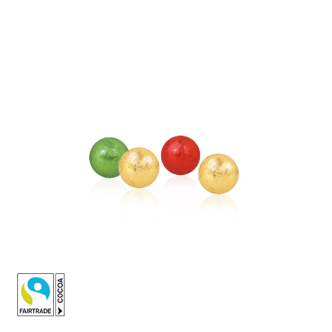 Adventskalender Weihnachtshaus "Exklusiv" mit Fairtrade® Schokolade