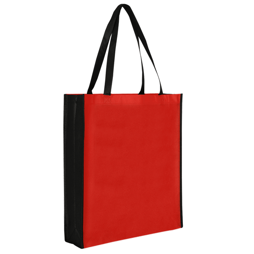 PP-Tasche - City-Bag 2 - rot/schwarz