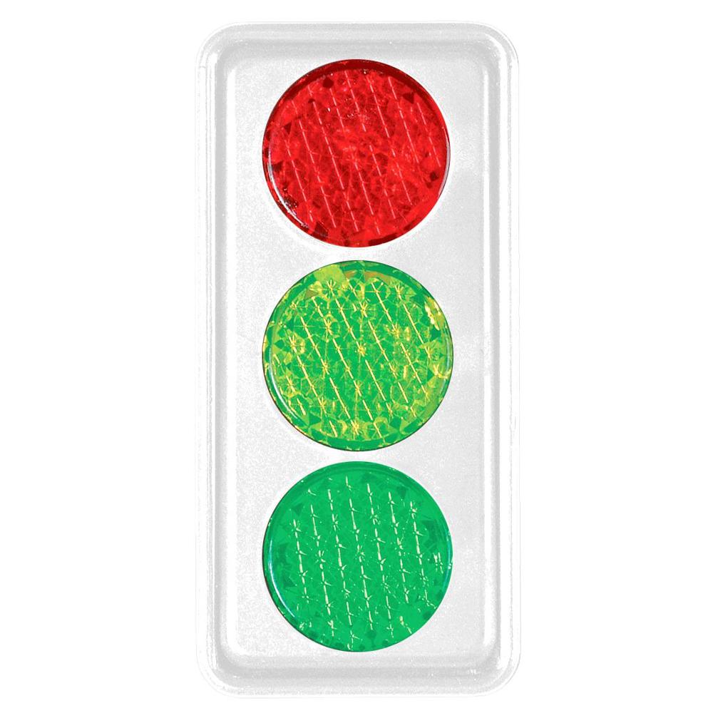 Reflektor "Ampel" - weiß